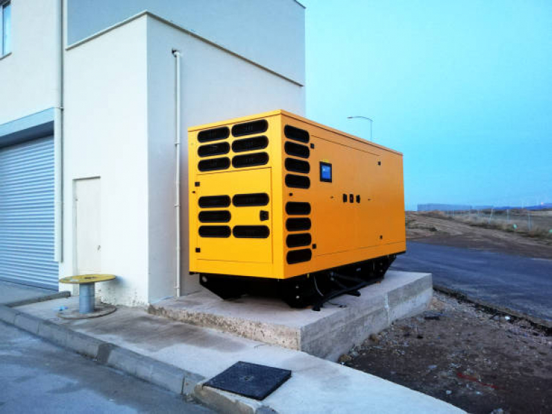 Locação de Gerador Energia Diesel Silencioso  Atibaia - Gerador de Energia Elétrica Silencioso